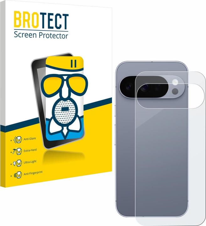 Produktbild BROTECT Schutzglas für Google Pixel 10 Pro (Rückseite) Schutzfolie Displayschutz Display Schutz Glas Folie m (1 Stk., Google Pixel 10 Pro)