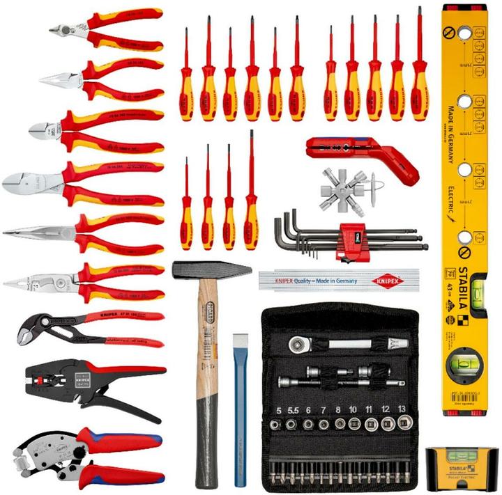 Produktbild Knipex Werkzeugkoffer BIG Basic Move ElektroPlus (68 Teile)
