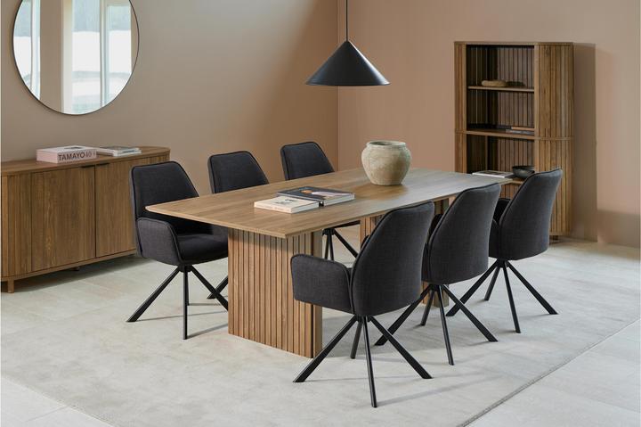 Produktbild AC Design Stuhl Glenda, 2 Stück, Anthrazit