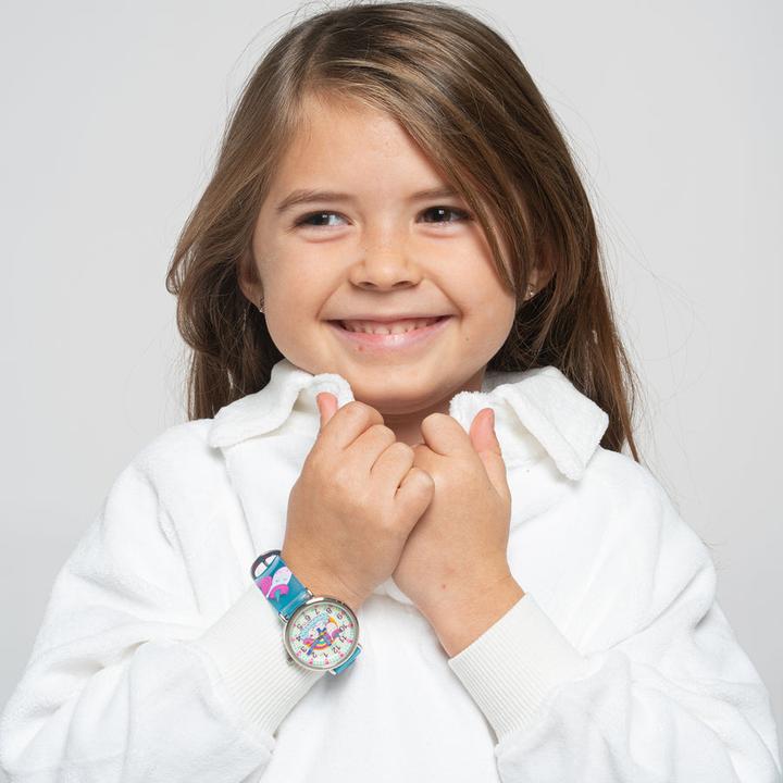 Produktbild Kiddus Time Teacher Happy Unicorn (Analoguhr, 33 mm)