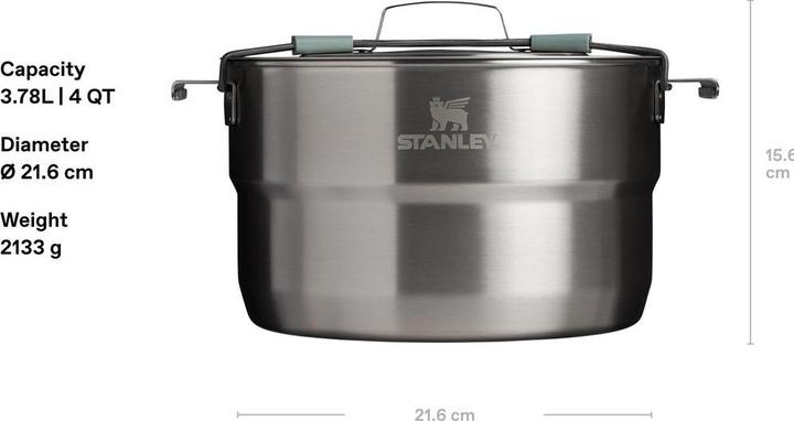 Actual product image Stanley Wildfare Go two bowl Kochset