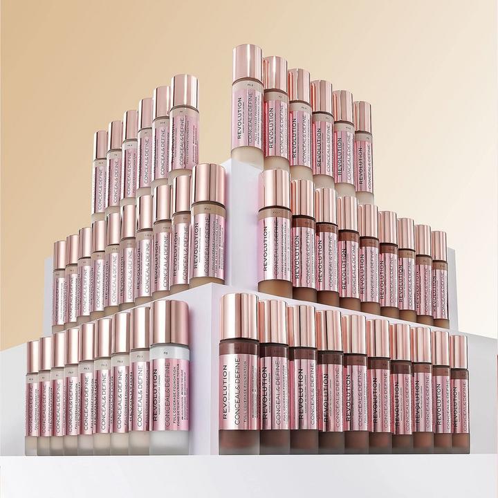 Produktbild Makeup Revolution Abdecken & Definieren Stiftung F5 23ml (Nº F5)