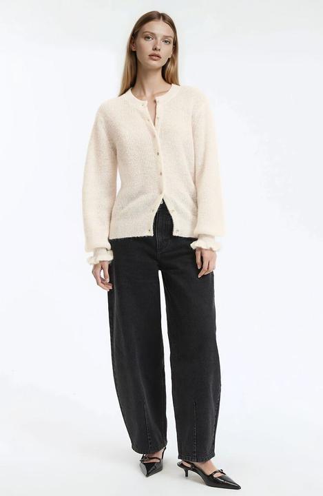 Produktbild La Redoute Collections Geknöpfte Strickjacke (M)
