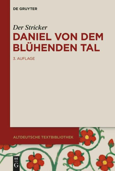 Produktbild Daniel von dem Blühenden Tal (Deutsch, Der Stricker, 2015)