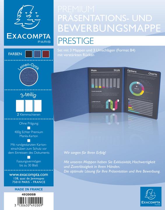 Actual product image Exacompta Application folders (A4)