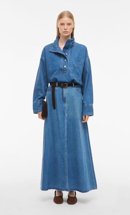 Immagine prodotto Rouge Edit Stehkragen Jeanshemd (40)