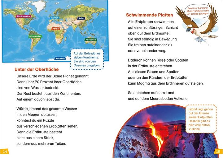 Produktbild Tessloff WAS IST WAS Erstes Lesen Doppelband 3.Vulkane/Regenwald (Deutsch, Christina Braun, Antonia Griebel, Marie Gerstner, 2024)