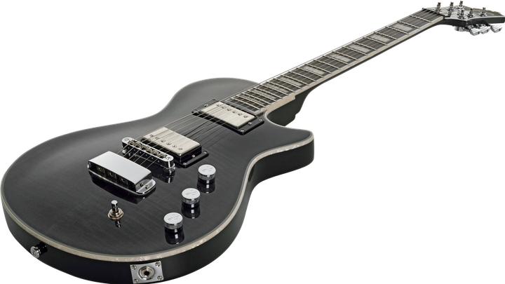 Actual product image Hagstrom Electric Guitar, Ultra Max, Dark Storm Burst Gloss (Electric guitar, Maple wood, Mahogany)