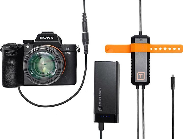 Actual product image Tether Tools ONsite Relay C Camera Power System Universal power supply unit (Camera battery)