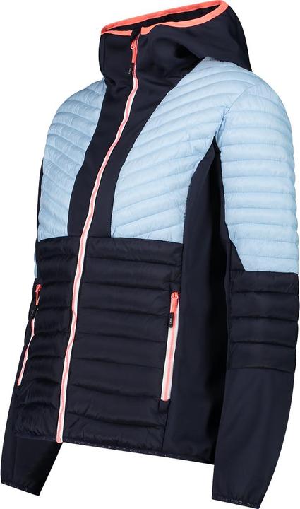 Produktbild CMP Campagnolo Hybid-Pufferjacke mit Kapuze Unlimitech für Frauen (XS)