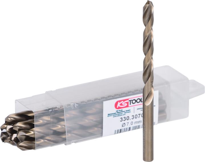 Image du produit KS Tools Forets hélicoïdaux HSS-G CO 5 (7 mm)
