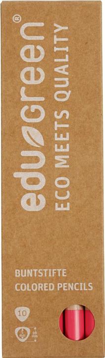 Produktbild EDU3 Edugreen Jumbo Coloured Pencils (10x)