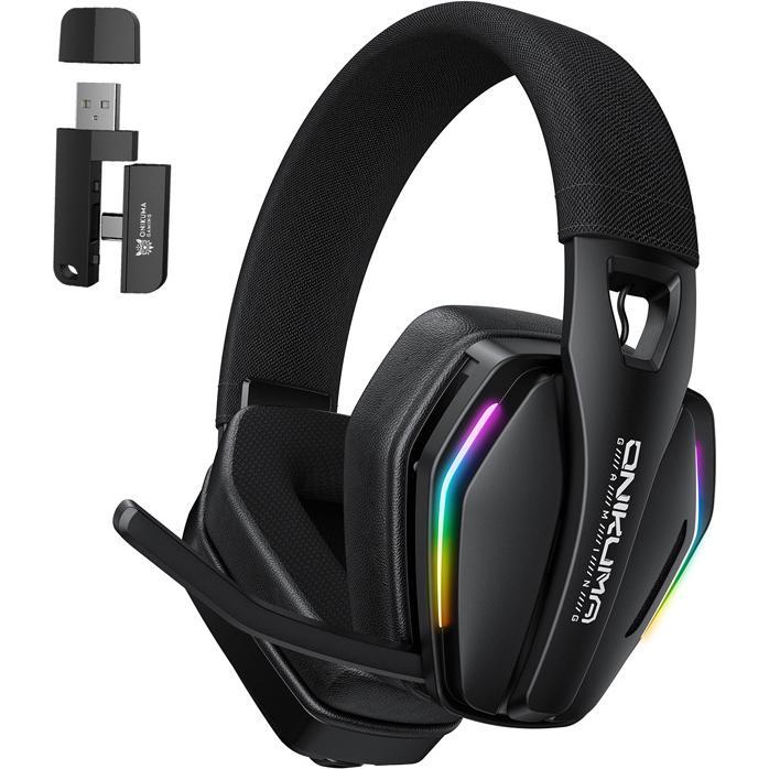 Onikuma GT826 gaming headphones (black), Cuffie da gaming, Nero