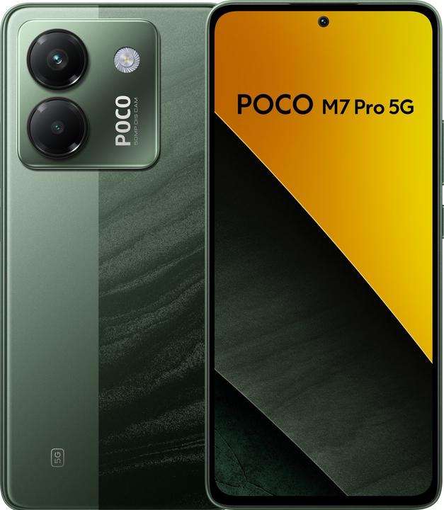 Produktbild Xiaomi Poco M7 Pro (256 GB, Green, 6.67", Hybrid Dual SIM, 5G)