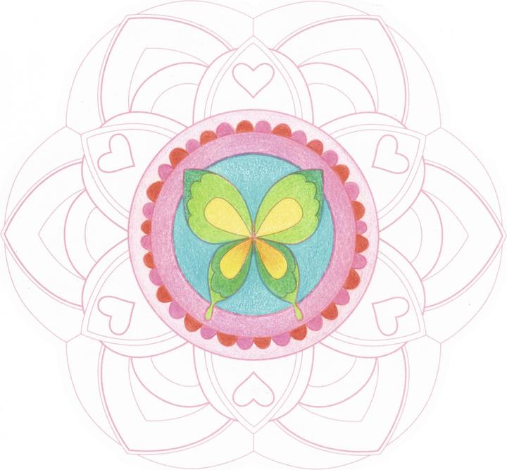 Produktbild Avenue Mandarine Graffy Pop Mandala