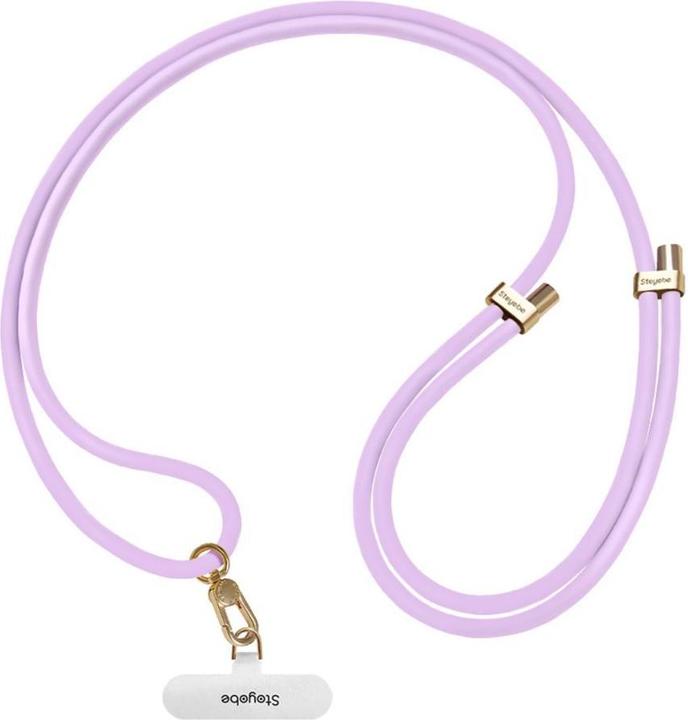 Stoyobe Lanière en silicone pour téléphone - Violet