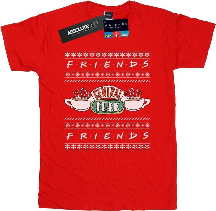 Image du produit Friends - T-shirt FAIR ISLE CENTRAL PERK - Femme (3XL)
