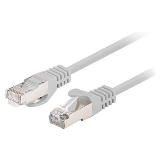 Lanberg Patchcord cat.6 FTP 10-pack fluke passed grey (F/UTP, CAT6, 0.25 m) (PCF6-20CC-0025-S)