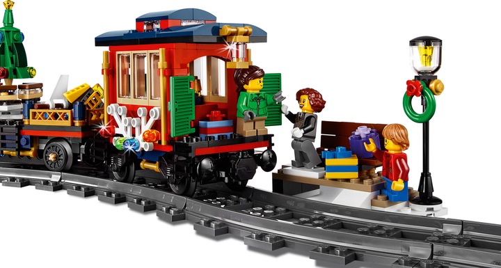 Actual product image LEGO Creator Festive Christmas Train (10254, LEGO Creator Expert)