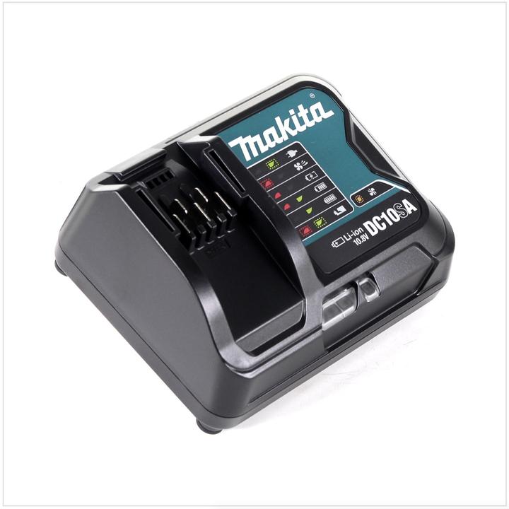 Produktbild Makita DC 10 SA 10,8 V Schnell Ladegerät für Li-Ion Akkus ( 197347-2 ) (10.8 V)