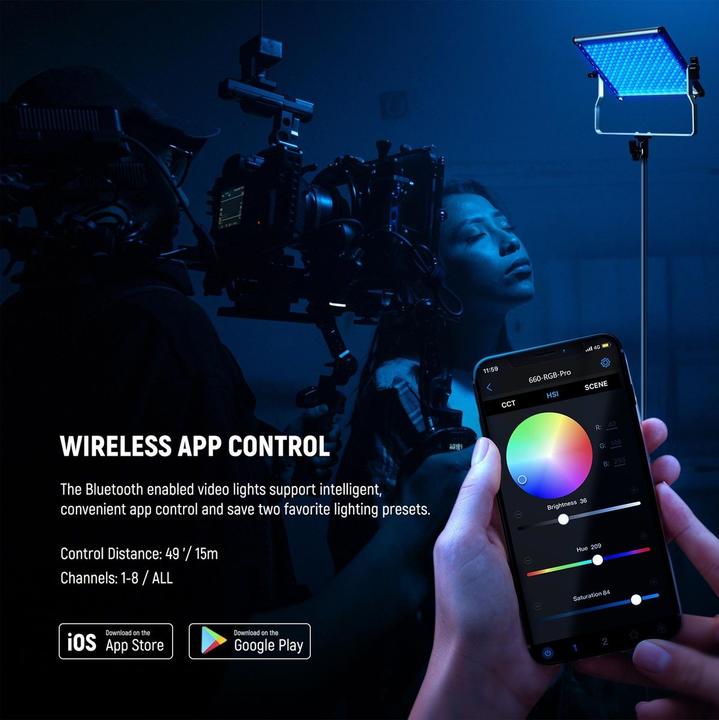 Produktbild Neewer Dauerlicht 660 PRO II Beleuchtungs-Set (Videoleuchte)