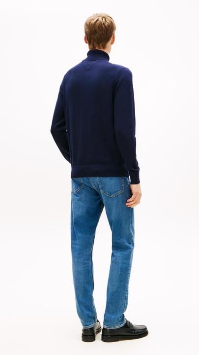 Actual product image Tommy Hilfiger Pima CTN Cashmere Pullover Roll Neck Desert S (M)