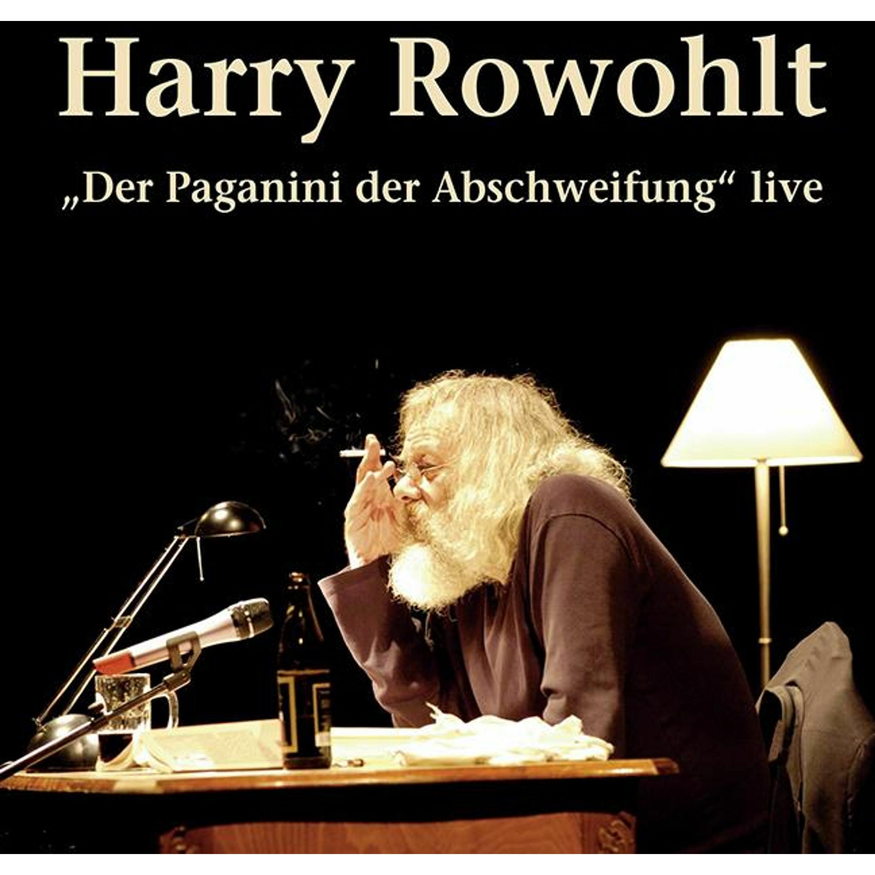 Der Paganini der Abschweifung, Belletristik von Klaus Bittermann, Harry Rowohlt