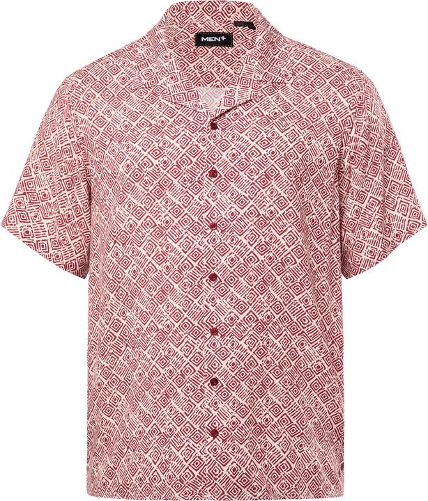 Immagine prodotto Men+ Viskose-Hemd, Halbarm, Cubakragen, Cuba Fit (XXL)