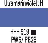 Produktbild Amsterdam Acrylfarbe Standard Series 519 (Ultramarinviolett hell, 120 ml)
