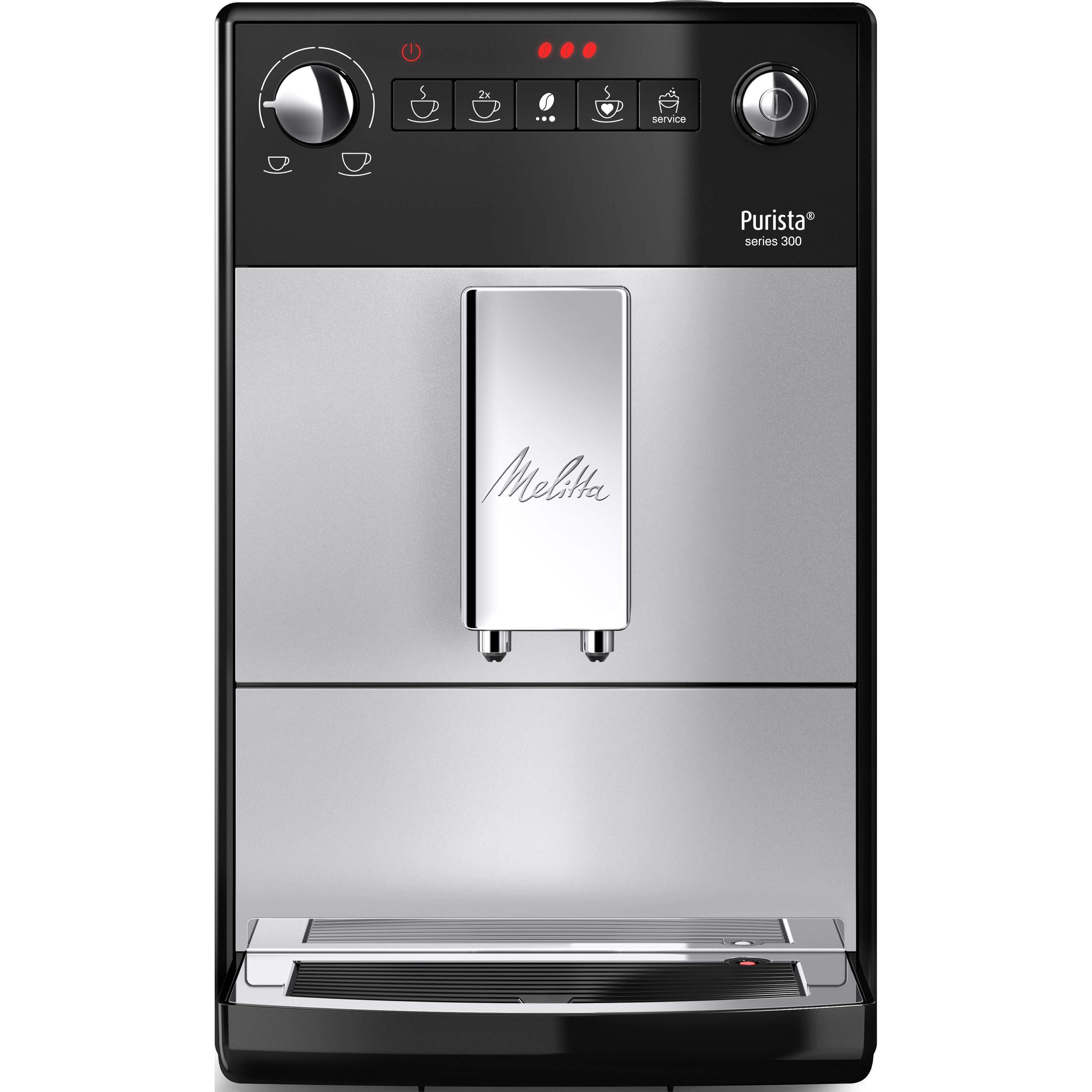 Melitta Purista, Kaffeevollautomat, Silber