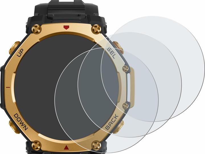 Produktbild BROTECT Entspiegelungsfolie für Huami Amazfit T-Rex 3 Pro (48 mm) Displayschutz Displayschutzfolie Folie