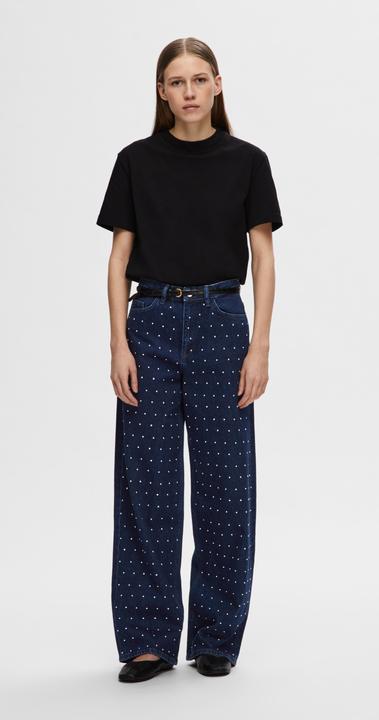 Produktbild Selected Strass Wide Fit Jeans (32)