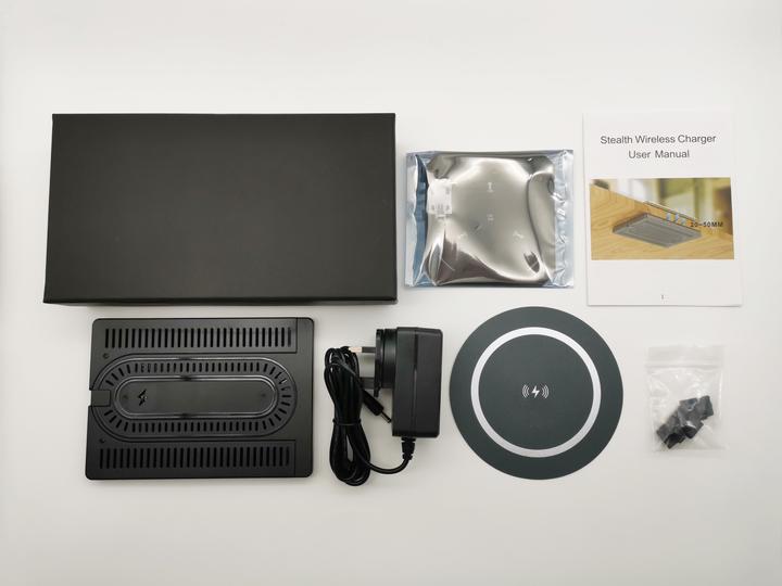 Actual product image PhoneLook Invisible Wireless Charging Station Hidden wireless charging under the table (10 W)