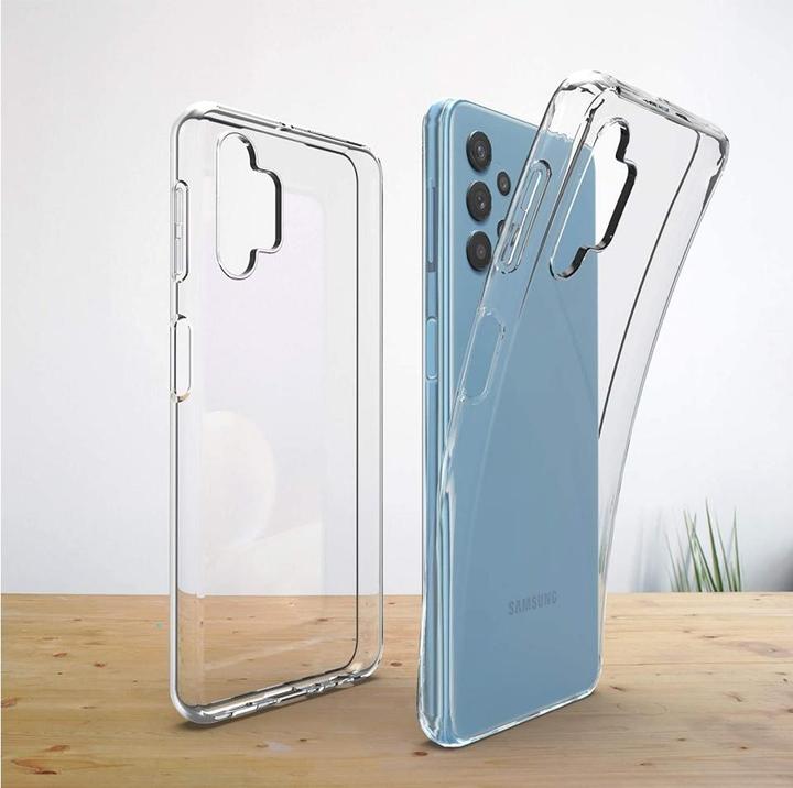 Actual product image Screenguard Samsung Galaxy A32 5G Flexible TPU Clear Case (Samsung Galaxy A32 5G)