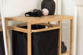 Actual product image Wenko Shelf with Ecori laundry bin (49 l)