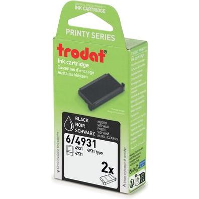 Trodat, Stempel, Austauschkissen 2Stk schwarz 6/4931/SB