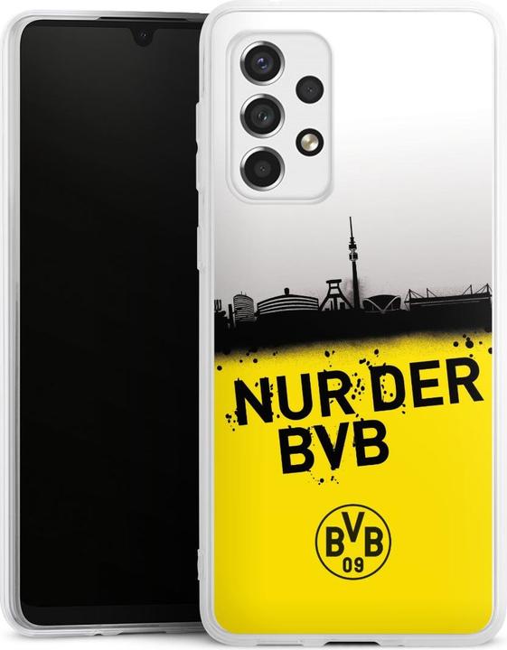 Produktbild DeinDesign Silikon Hülle für Samsung Galaxy A33 5G Handyhülle Case Smartphone Schutzhülle BVB Borussia (Samsung Galaxy A33 5G)