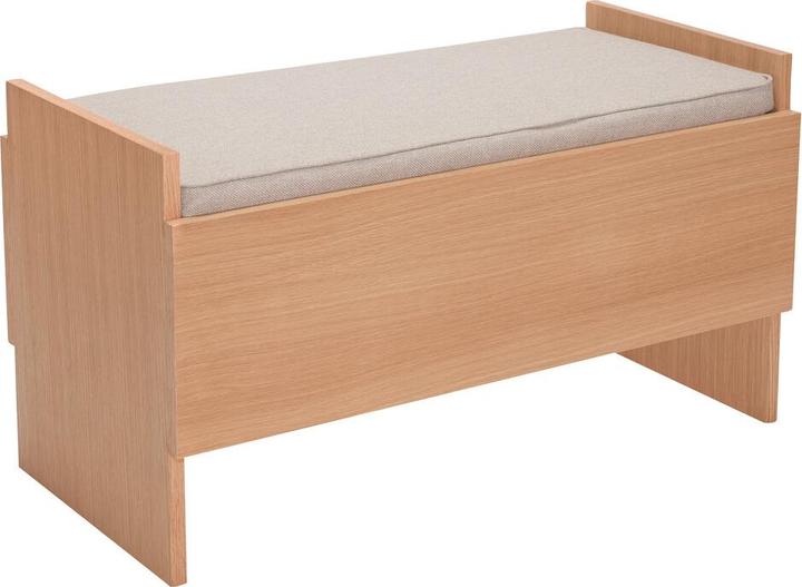 Image du produit Hübsch Banc Forma Sable/Naturel (42 cm)