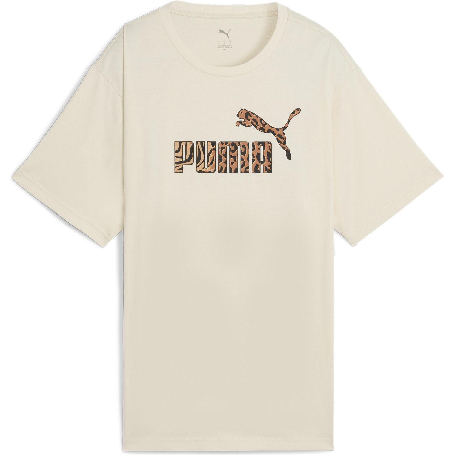 Puma, Herren, Sportshirt, ESS GRAPHIC ANIMAL Relaxed Tee (M), Weiss, M