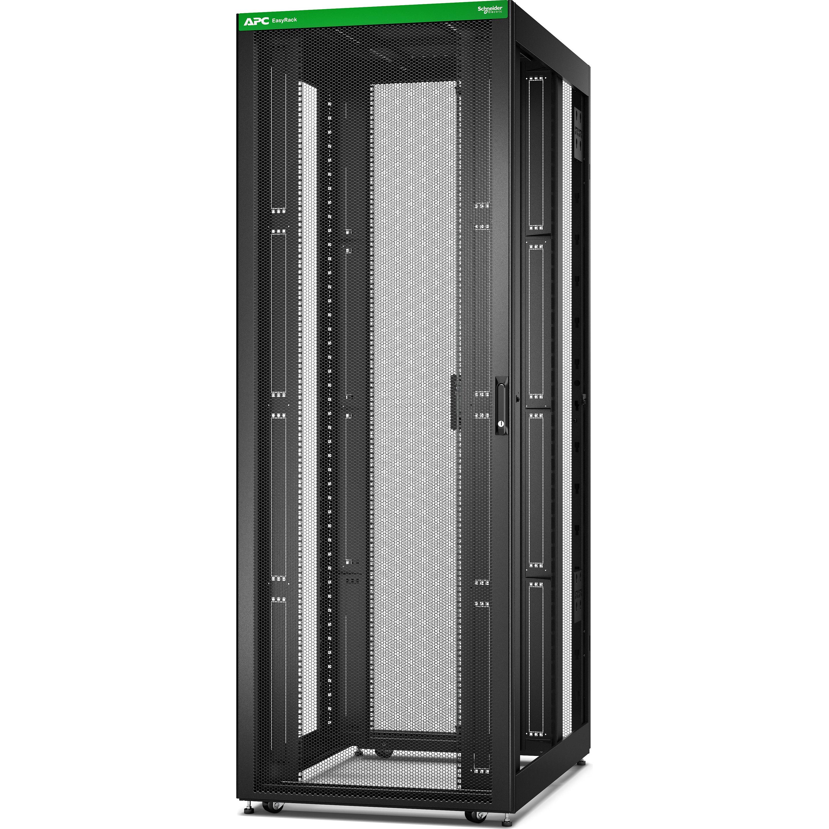 Thumbnail - APC Netzwerkschrank Easy Rack ER8820 48HE / Schwarz (48 HE, 19 Zoll Rack), Serverschrank, Schwarz