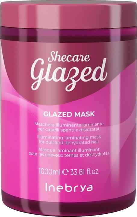 Actual product image Inebrya Shecare Glazed Brightening Mask for Dull and Dehydrated Hair
