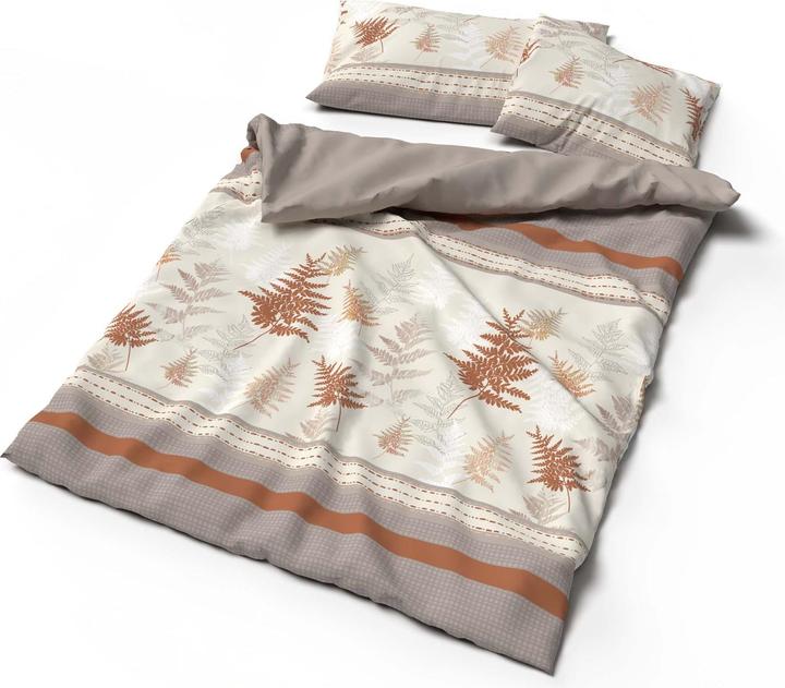 Produktbild Lotus Bettwaren Bettwäsche Satin Farn (Duvetbezug, 200 x 210 cm)