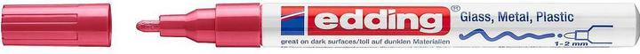 Image du produit Edding 751 - Marqueur à peinture (Rouge, 2 mm, 10 x)