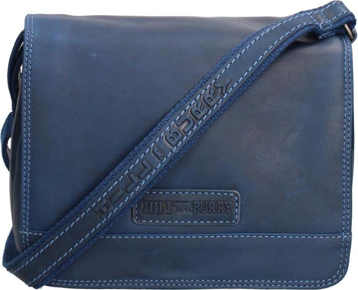 Immagine prodotto Hill Burry Herren Umhängetasche - Talos Modell - 100% Leder - 23.0 X 21.0 X 8.0 Cm