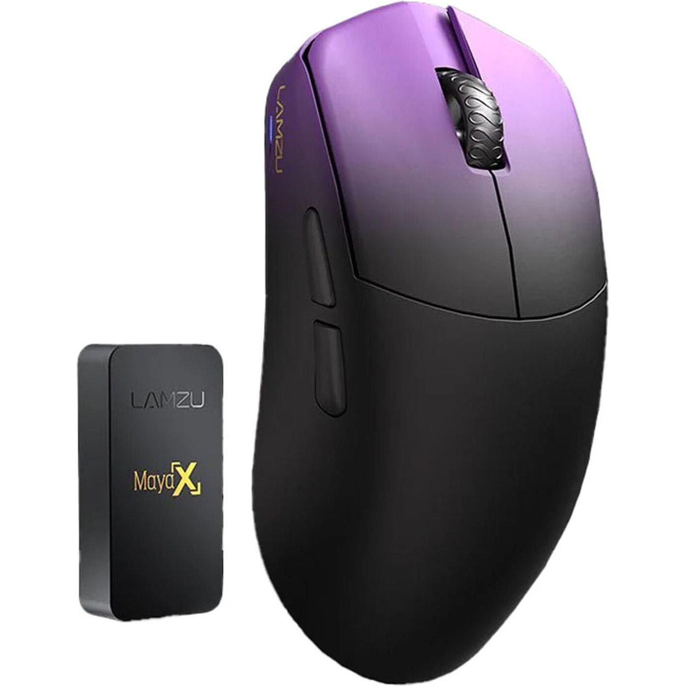 Lamzu Maya X Gaming Maus - Purple Shadow, Mouse