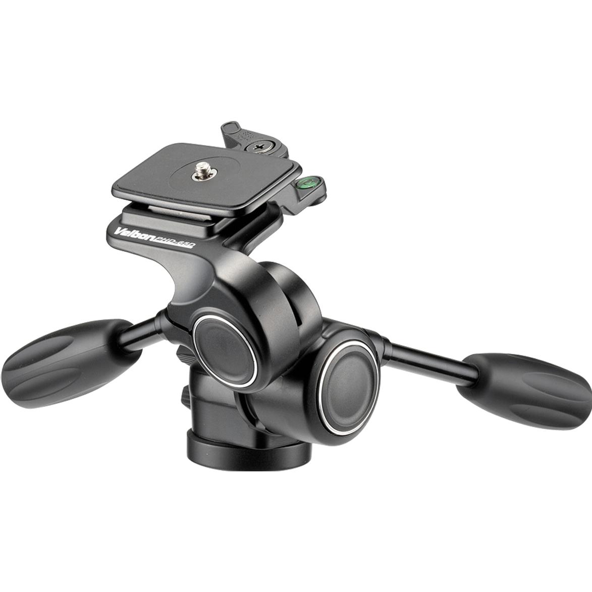 Velbon PHD-65D (Kugelkopf), Stativkopf, Schwarz