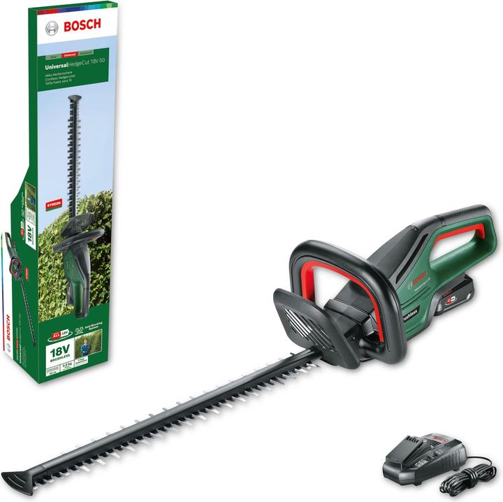 Actual product image Bosch Home & Garden UniversalHedgeCut 18-50 Kit (Rechargeable battery operated)
