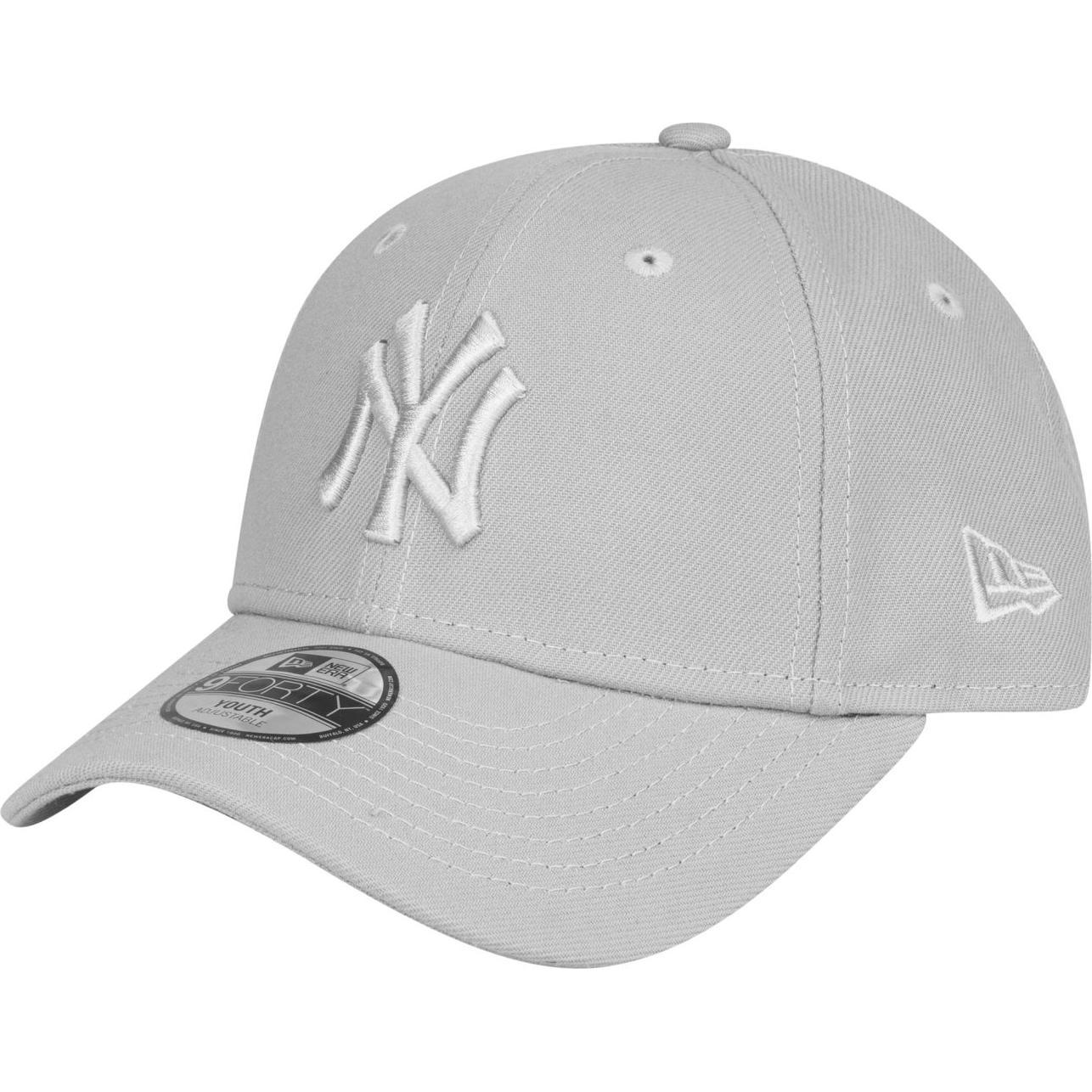 Thumbnail - New Era, Jungen, Cap, Kinder 9Forty Cap - New York Yankees grau, Grau, (55, 56, 54 C)