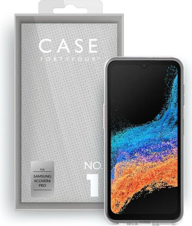 Image du produit Case FortyFour Couverture souple No.1 transparente (Samsung Galaxy XCover 6 Pro)