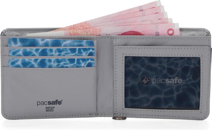 Actual product image Pacsafe RFIDsafe bifold wallet